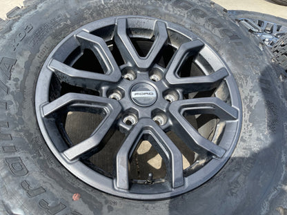 17" Ford Ranger RAPTOR wheels rims 10586 OEM tires Bronco BFG KO3 A/T SET