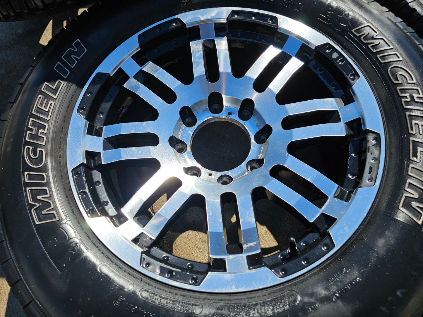 20" 20x9 VISION 375 Warrior Chevy Dodge Ram 2500 3500 wheels rims 8x165 8x6.5