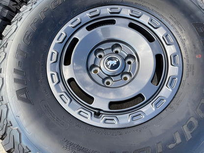 17" Ford Bronco HERITAGE SASQUATCH wheels rims 10464 37" BFG KO2 A/T NEW