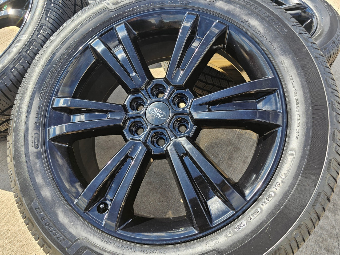 22" Ford F-150 LIMITED Plus OEM rims wheels 10622 Expedition 2025 2026 2027 NEW