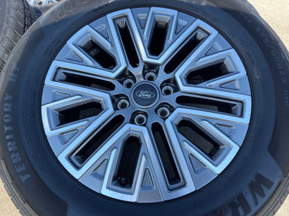 20" Ford F-150 LARIAT OEM rims wheels Expedition SET GOODYEAR 2027 NEW