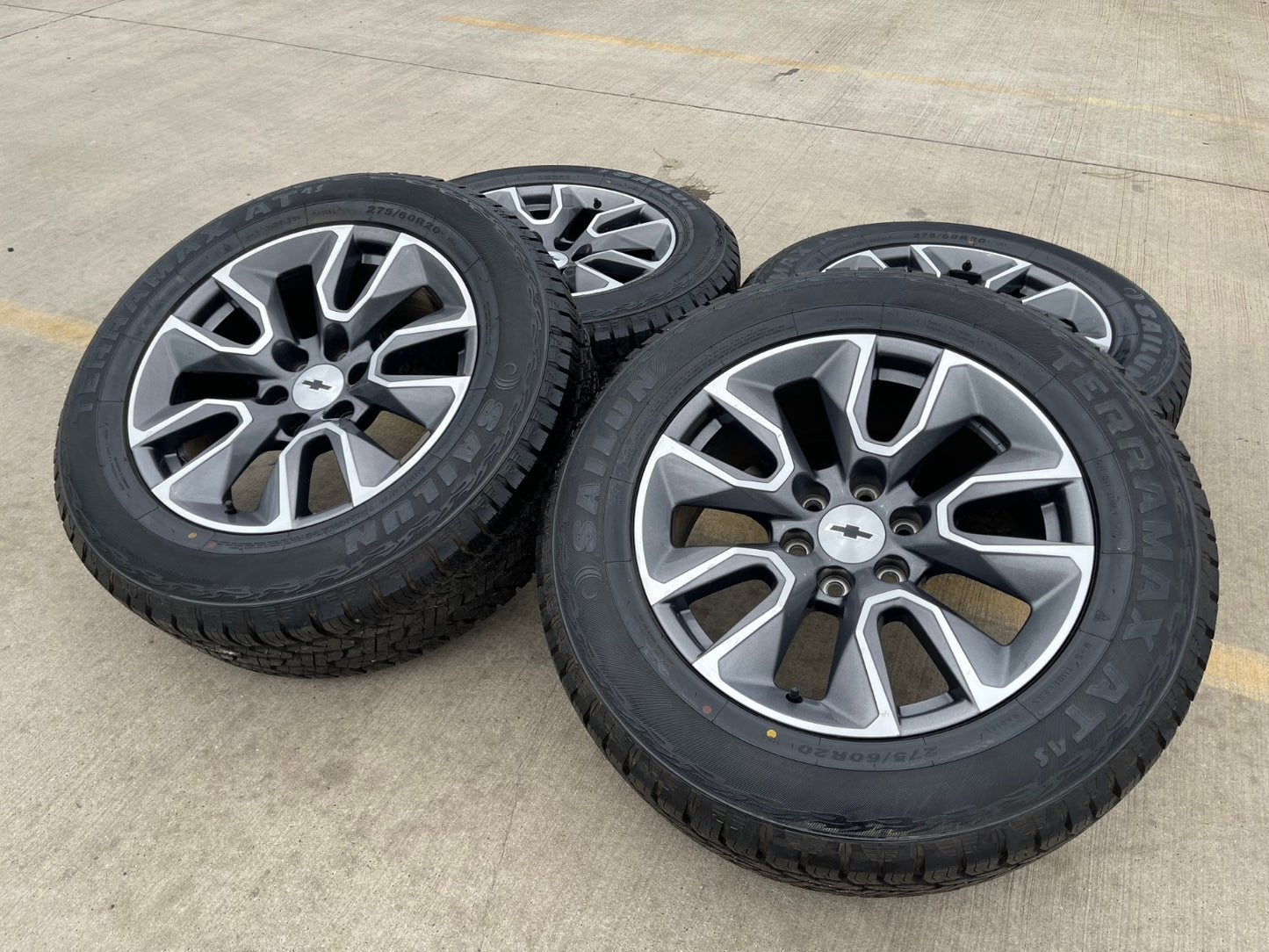 20" Chevy Silverado 1500 Tahoe Suburban OEM 5915 5916 SET wheels rims 2005-2027