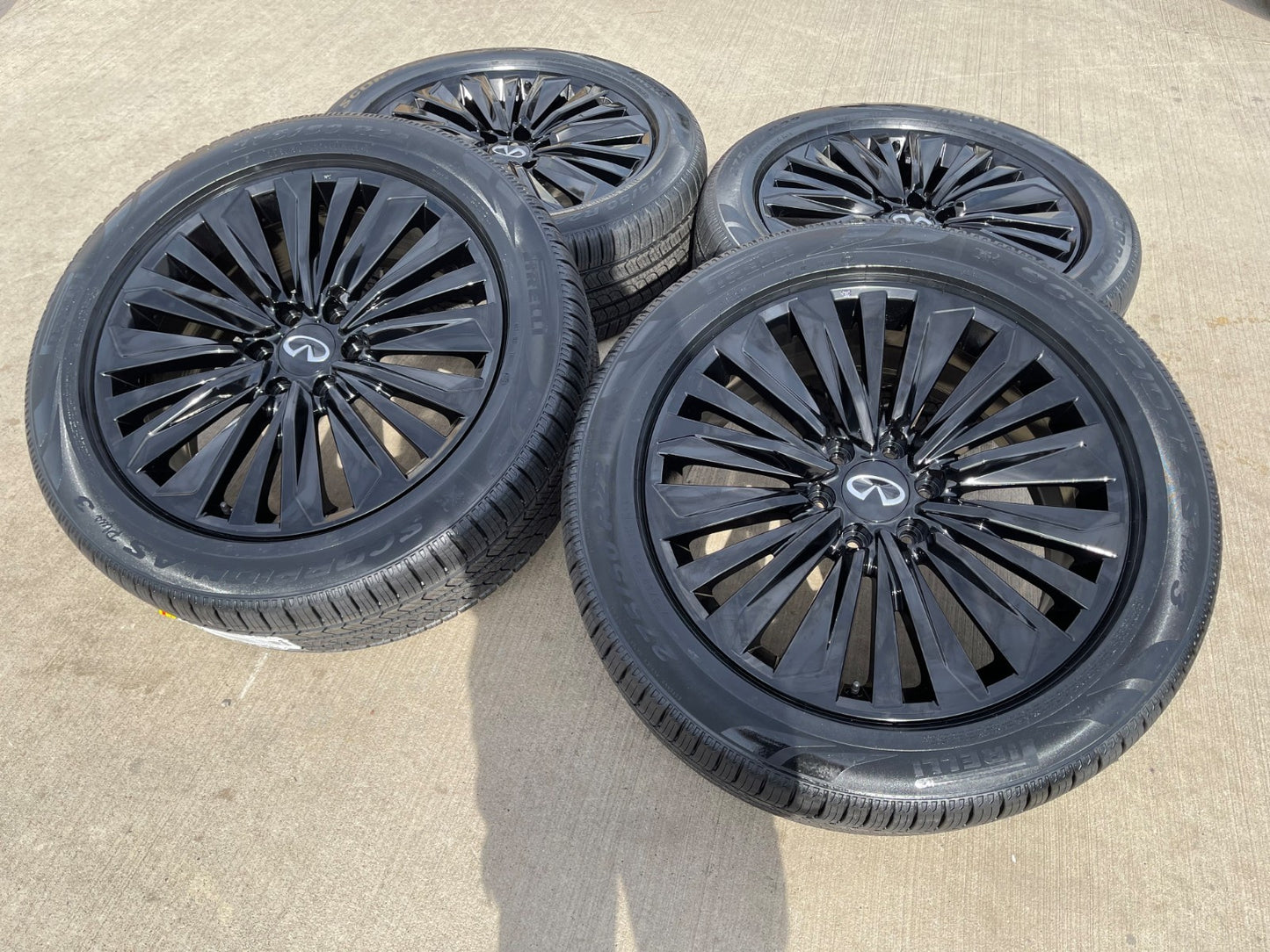 22" Infiniti QX80 QX56 Nissan Titan Armada OEM 94236 wheels rims 2025 2026 NEW