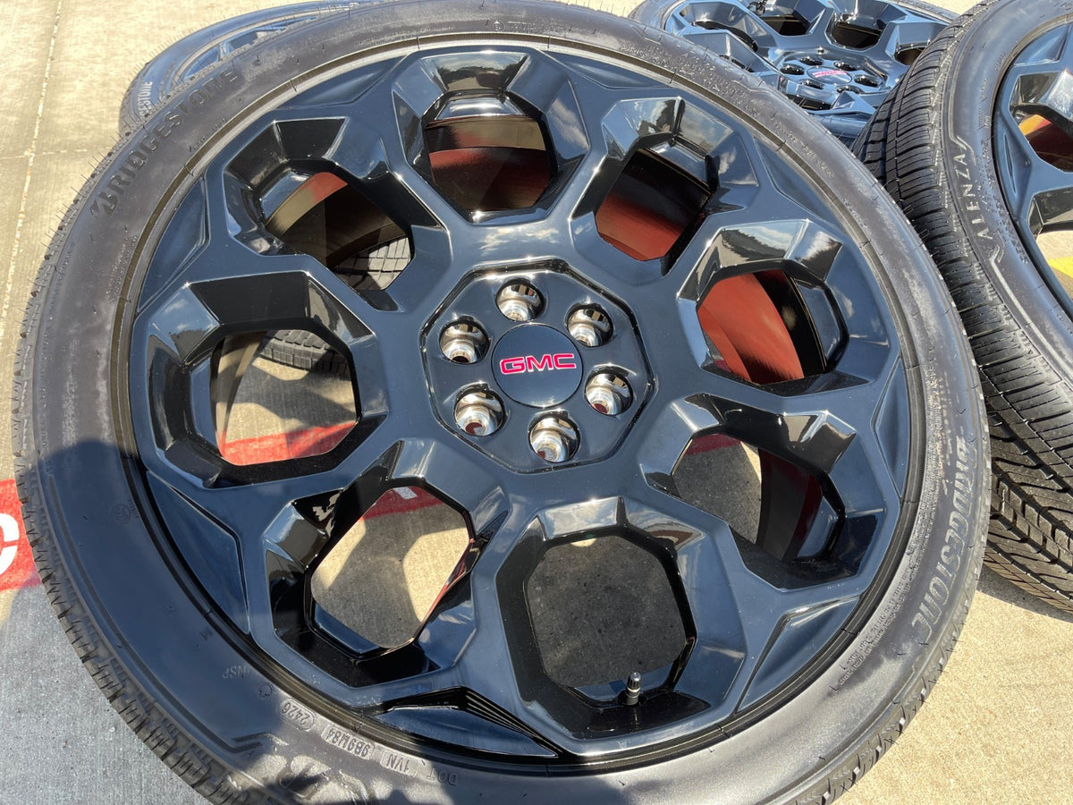 24" Chevy GMC Yukon Sierra Tahoe Cadillac Escalade V OEM wheels rims SET NEW