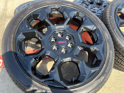 24" Chevy GMC Yukon Sierra Tahoe Cadillac Escalade V OEM wheels rims SET NEW