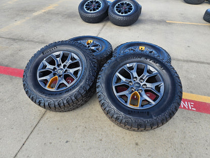 18" Ford Expedition F-150 TREMOR OEM rims wheels TIMBERLINE PIRELLI XTM 2027 NEW