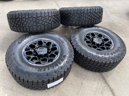18" AEV Chevy BISON Trail Boss ZR2 2500 OEM wheels rims GMC Sierra SET 35"