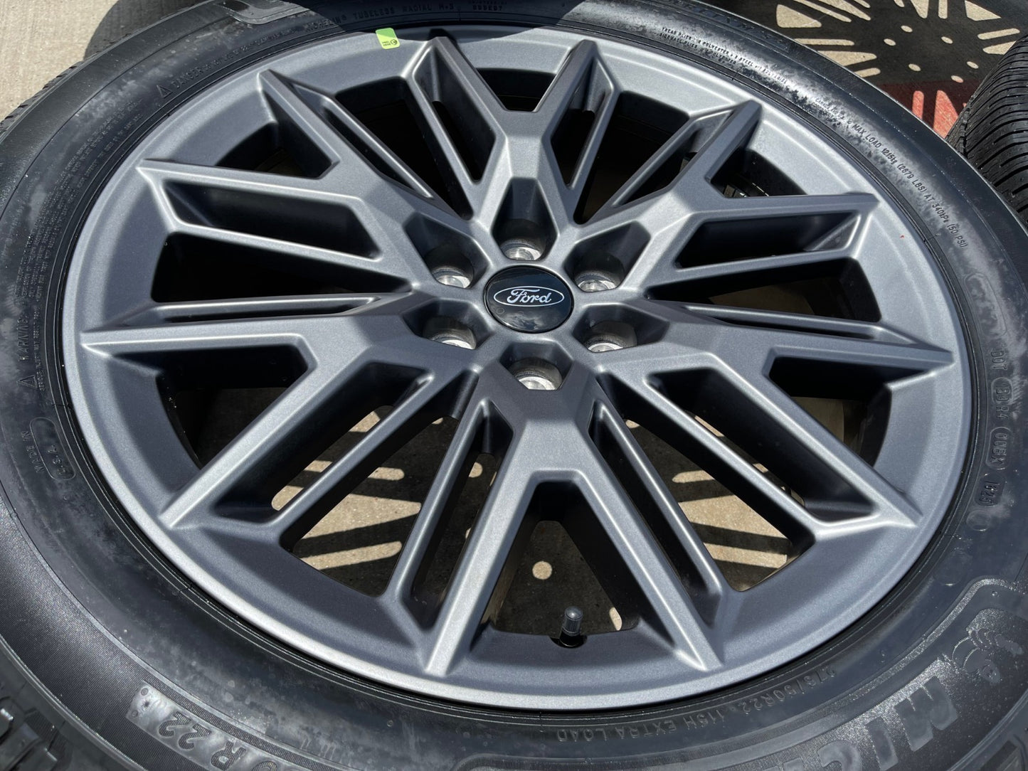 22" Ford F-150 LIMITED Plus OEM 94221 rims wheels Expedition 2024 2025 2026 NEW