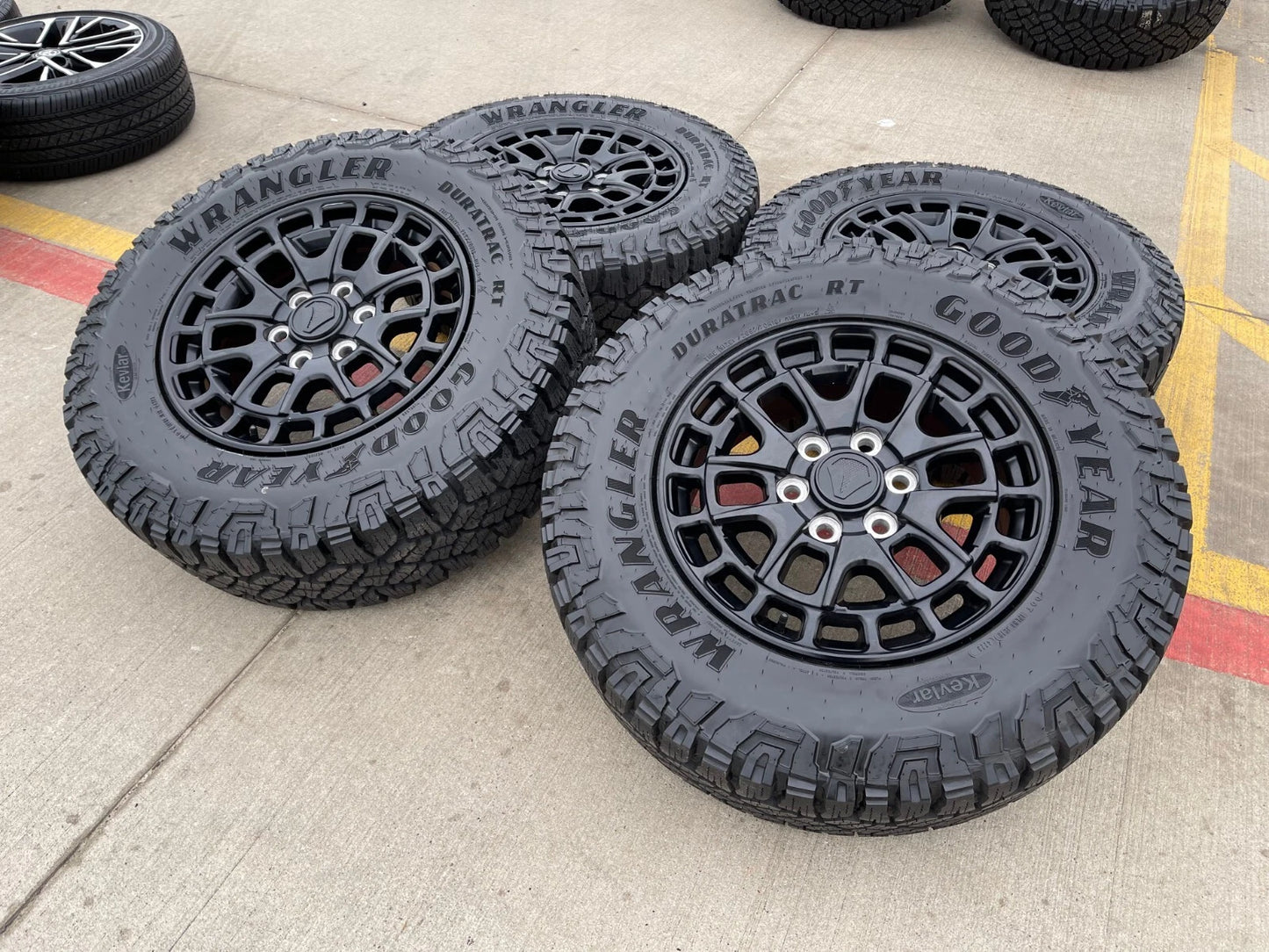 18" Toyota Tundra TSS T FORCE TRD OEM black wheels rims Sequoia 2025 2026 NEW