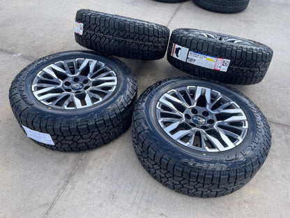 20" Chevy Silverado Suburban Tahoe Z71 OEM wheels rims SET NEW FALKEN A/T4