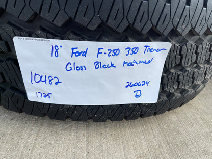 18" Ford F-250 F-350 OEM TREMOR rims wheels 10482 SET tires BRIDGESTONE A/T