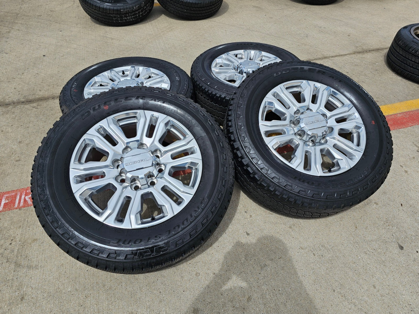 20" GMC Sierra Denali 2500 3500 OEM 5957 wheels rims tires 2022 2023 2024 2025