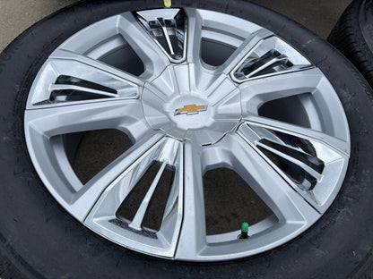 22" Chevy Tahoe RST OEM wheels rims 96951 Silverado Suburban 2023 2024 2025 NEW