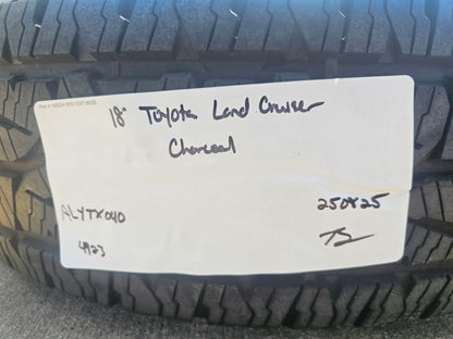 18" Toyota Land Cruiser OEM wheels rims tires Tundra Sequoia NEW BRIDGESTONE