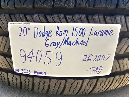 20" Dodge Ram 1500 OEM 94059 Laramie wheels rims 68583860AA SET NEW