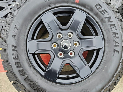 17" Ford Bronco wheels rims 95292 10383 SASQUATCH Ranger 2022 2023 2024 2025 NEW