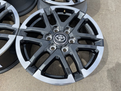 18" Toyota Tacoma TRD OEM wheels rims 10641 4Runner 2024 2025 2026 2027 NEW
