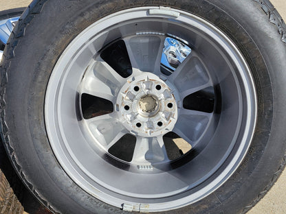 20" Dodge Ram 1500 OEM Laramie wheels rims 2681 tires HANKOOK DYNAPRO A/T2