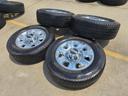 20" FORD F-250 F-350 Lariat OEM 3892 CHROME rims wheels tires MICHELIN