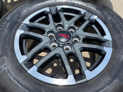 18" Toyota Tacoma 4Runner TRD OEM 10641 wheels rims 2024 2025 2026 2027 NEW