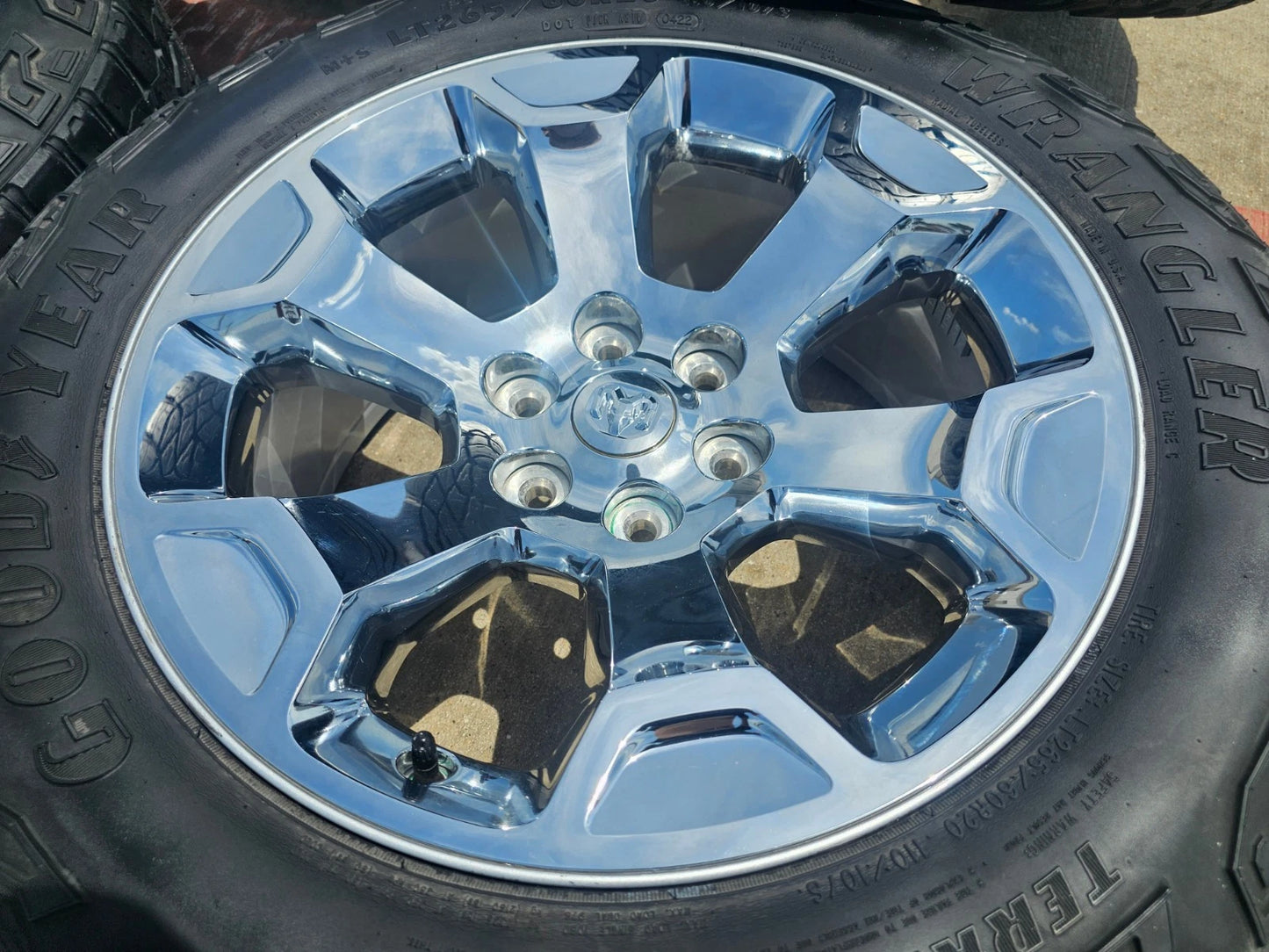 20" Dodge Ram 1500 OEM Laramie CHROME 2680 wheels rims 2022 2023 2024 2025 2026