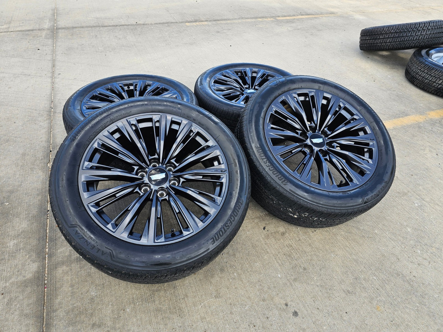 22" Cadillac Escalade V V600 Platinum OEM 4882 wheels rims SET FITS 2020-2027