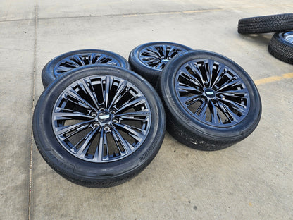 22" Cadillac Escalade V V600 Platinum OEM 4882 wheels rims SET FITS 2020-2027
