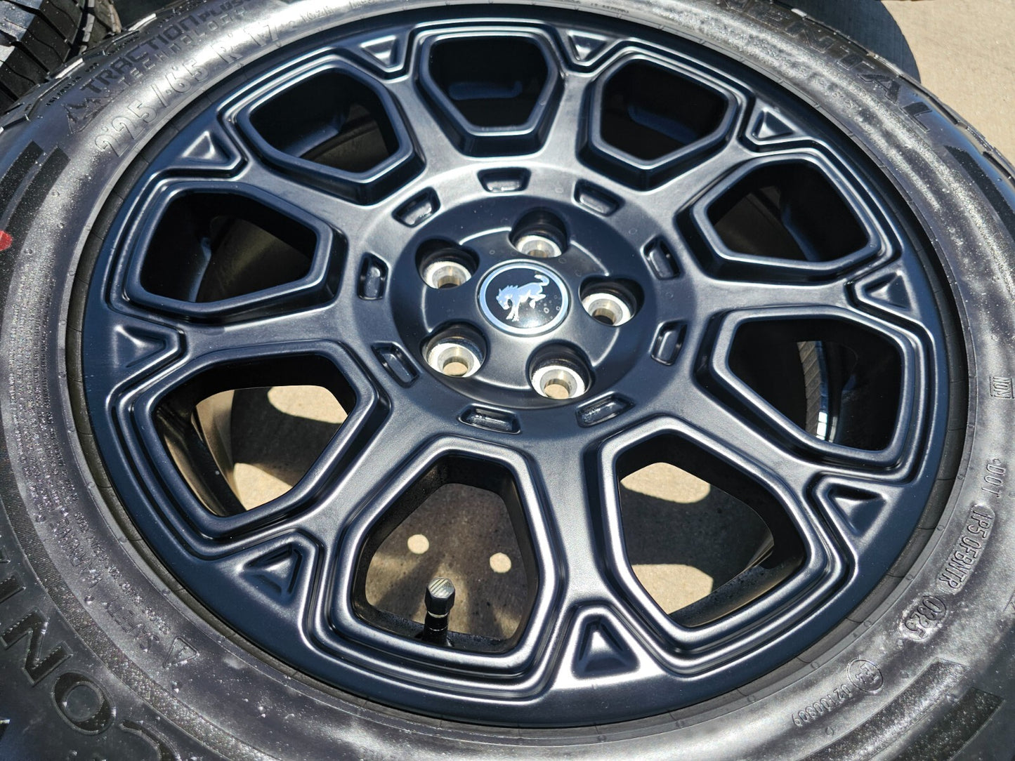 17" Ford Bronco Sport rims wheels Badlands AT tires OEM 2024 2025 2026 NEW