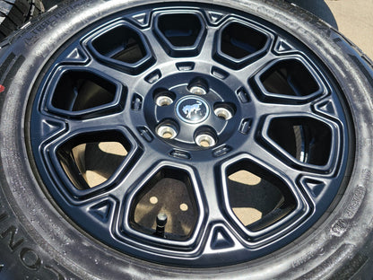 17" Ford Bronco Sport rims wheels Badlands AT tires OEM 2024 2025 2026 NEW