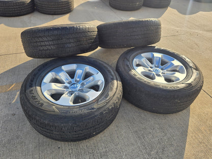 18" Dodge Ram 1500 OEM wheels rims 2672 tires GOODYEAR