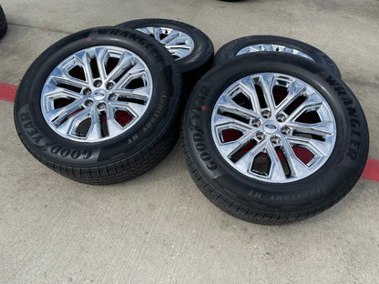 20" Ford F-150 LARIAT OEM 10619 rims wheels Expedition SET GOODYEAR NEW
