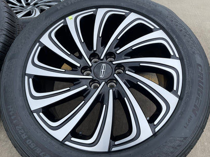 22" Lincoln Navigator OEM 10666 rims wheels BLACK LABEL 2025 2026 KUHMO NEW