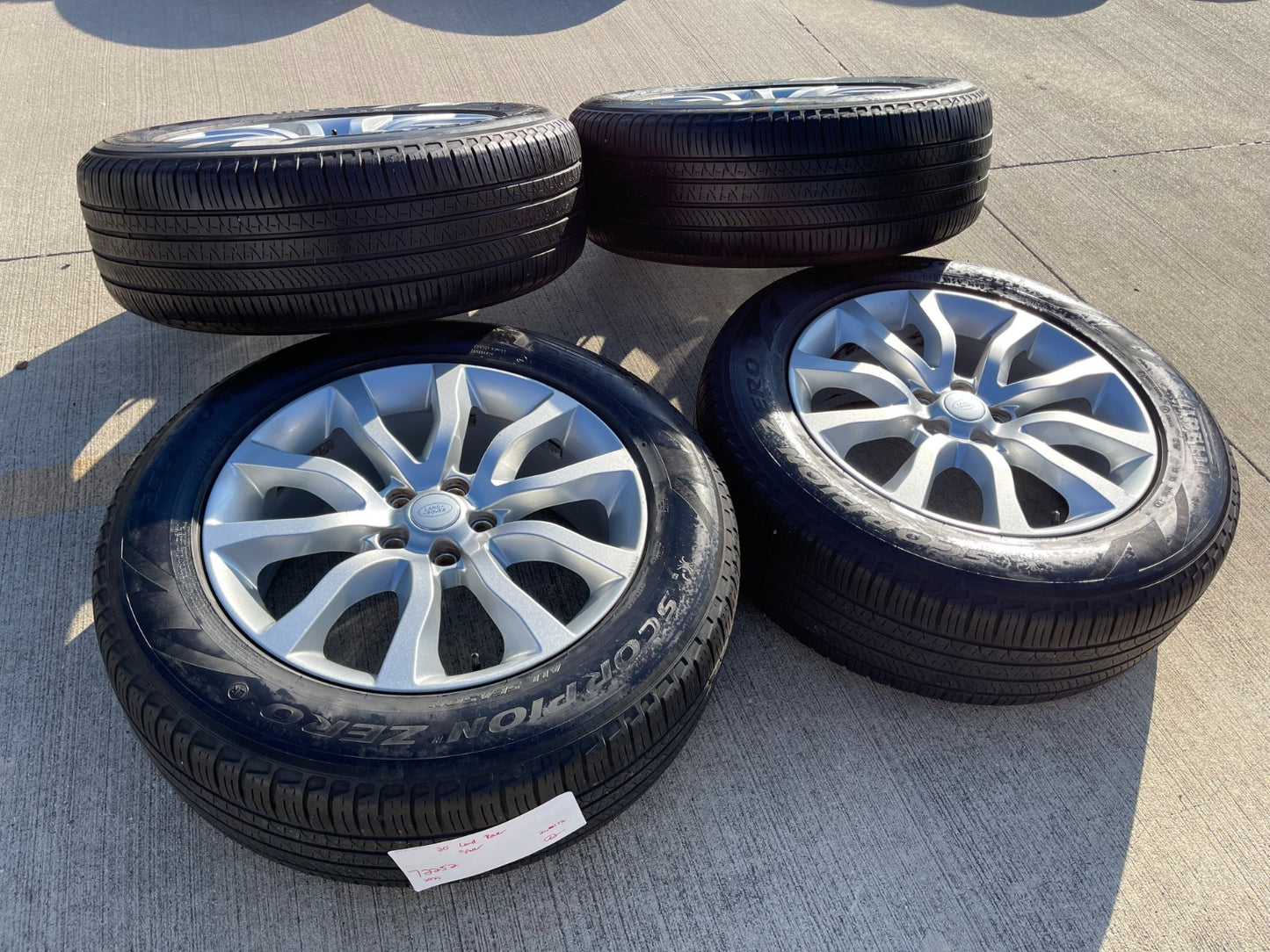 20" Land Rover Defender OEM 72252 wheels rims Range Rover tires