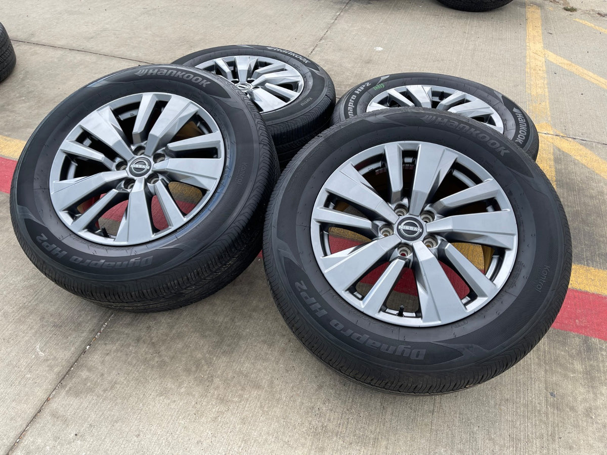 18" Nissan Pathfinder Murano FX35 FX45 QX60 OEM 62843 wheels rims 2023 2024 2025
