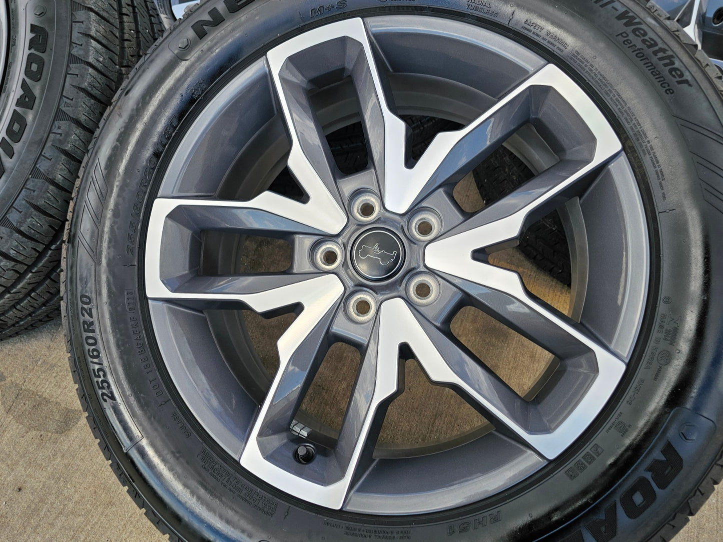 20" Jeep Wrangler Rubicon 4XE OEM 9333 wheels rims Gladiator 2024 2025 2026 NEW