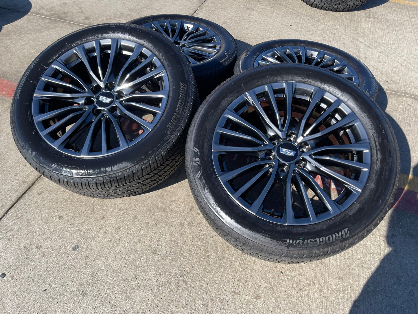 22" Cadillac Escalade V Platinum OEM 4883 95479 wheels rims 2023 2024 2025 2026