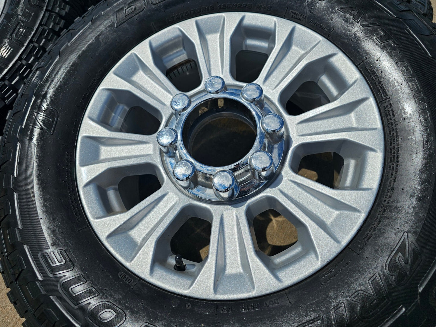 18" Ford F-250 F-350 OEM Lariat 10097 rims wheels 2021 2022 2023 2024 2025