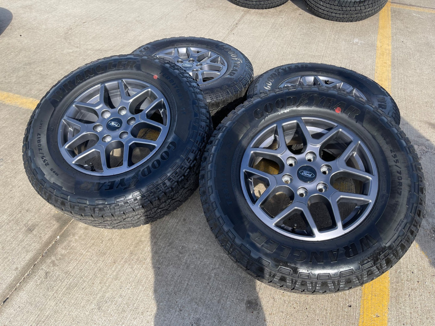 17" Ford Ranger OEM rims wheels Bronco N1WZ1007V SET 2024 2025 2026 2027 NEW