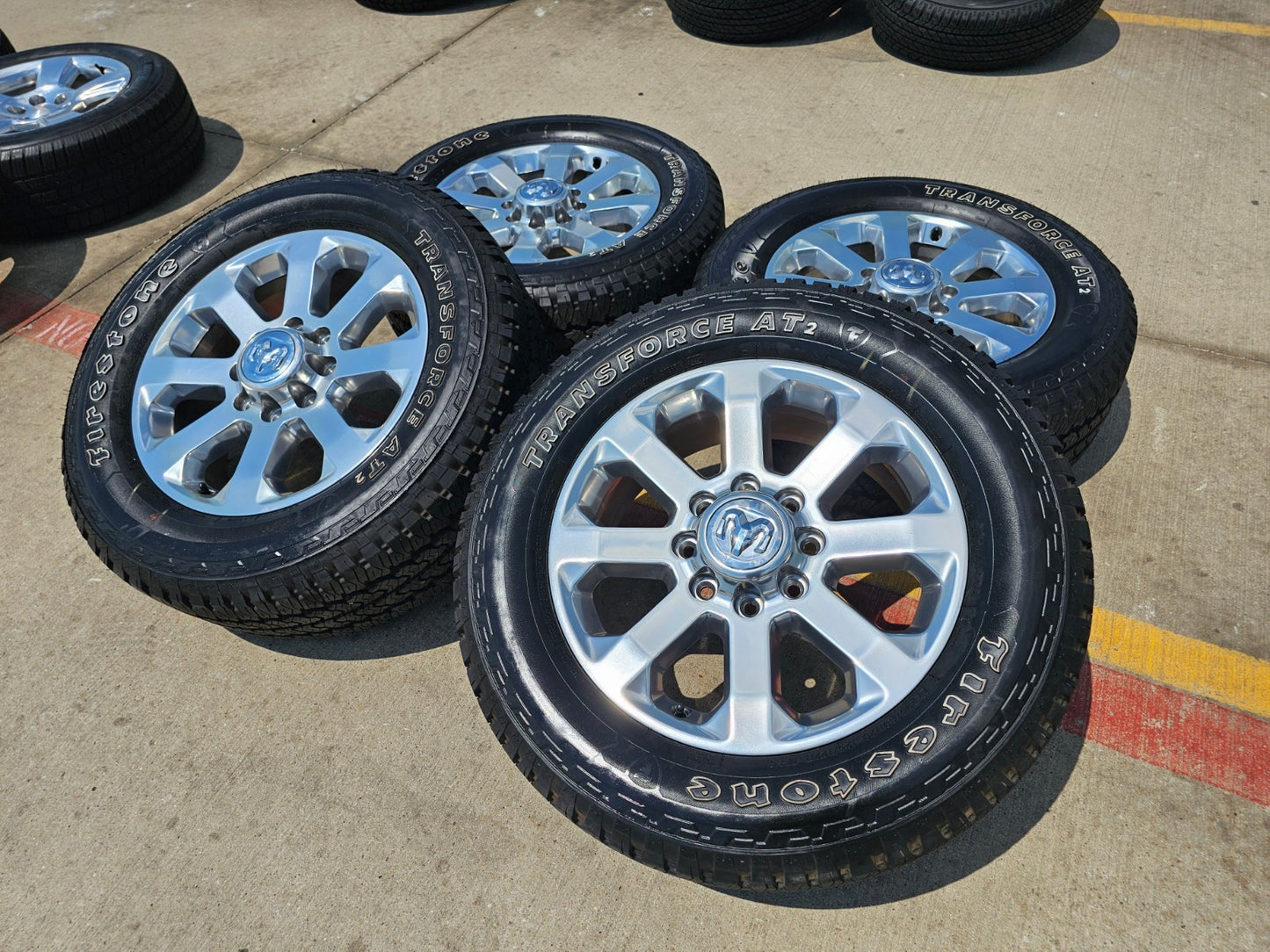 20" Dodge Ram 2500 3500 LARAMIE OEM 2700 wheels rims tires 2024 2025 2026 NEW