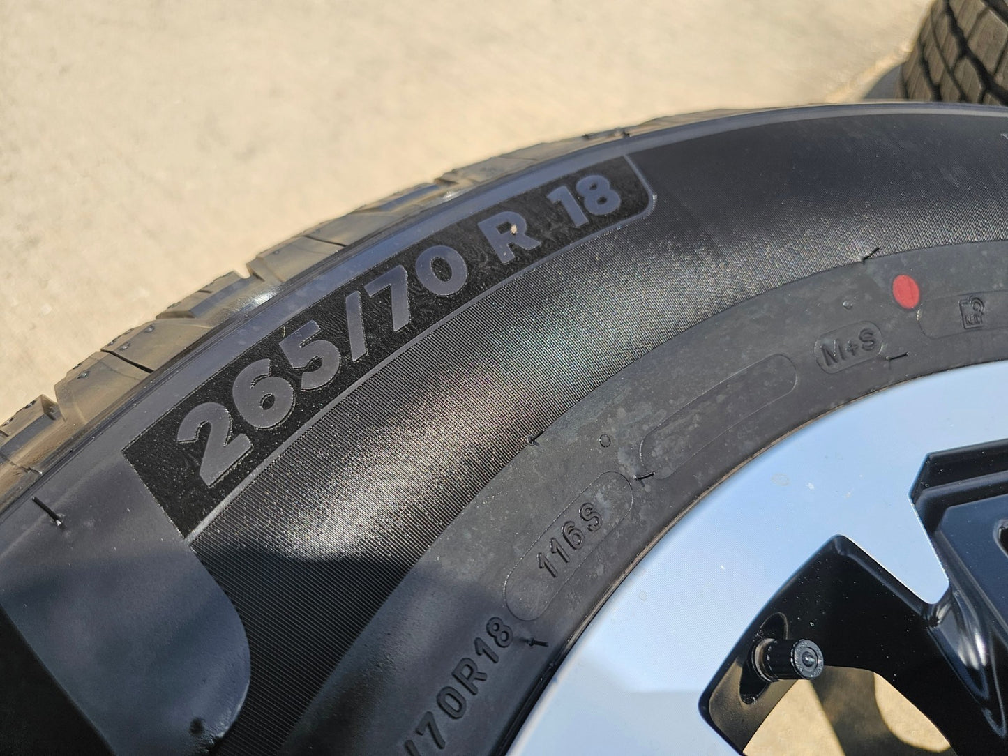 18" Toyota Tacoma 4Runner TRD OEM 94199 wheels rims SET 2026 2027 MICHELIN NEW