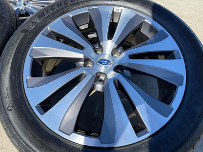 20" Subaru Ascent Outback Legacy Forester OEM 68872 wheels rims NEW MICHELIN