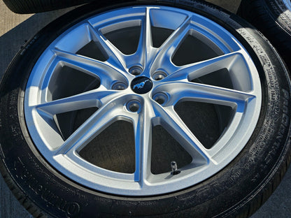 19" Ford Mustang Stealth GT OEM 10597 95759 wheels rims 2024 2025 2026 SET NEW