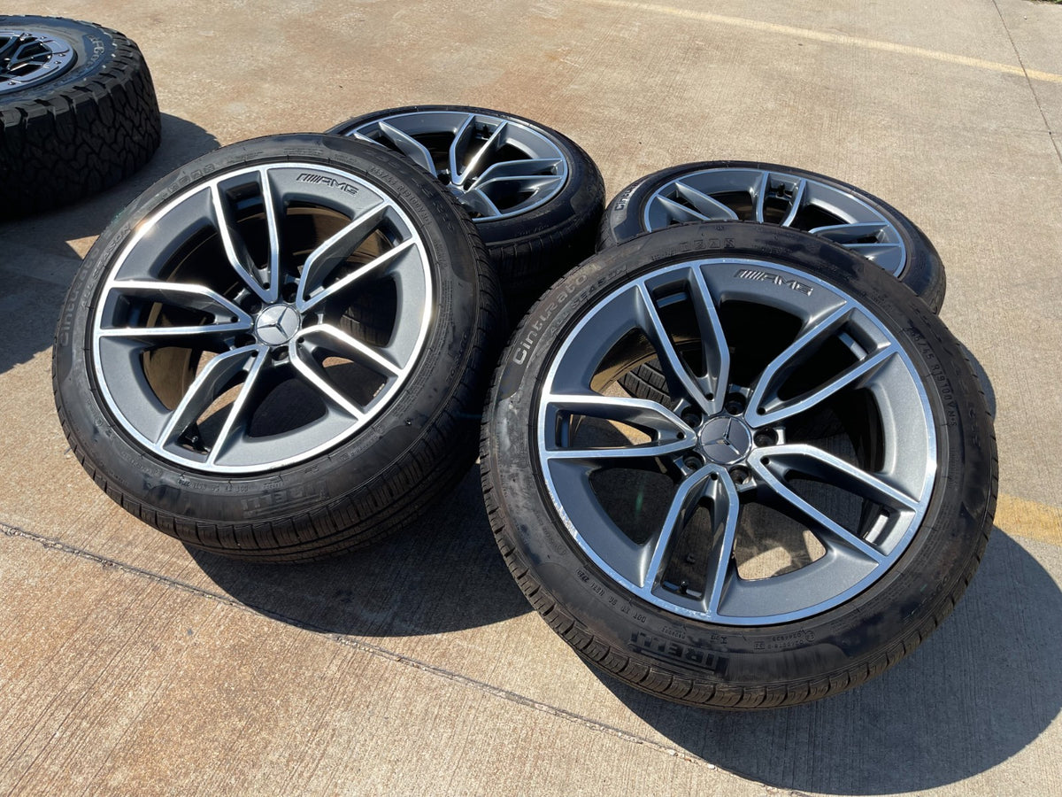 19" Mercedes AMG GT GT43 GT53 OEM wheels rims tires PIRELLI