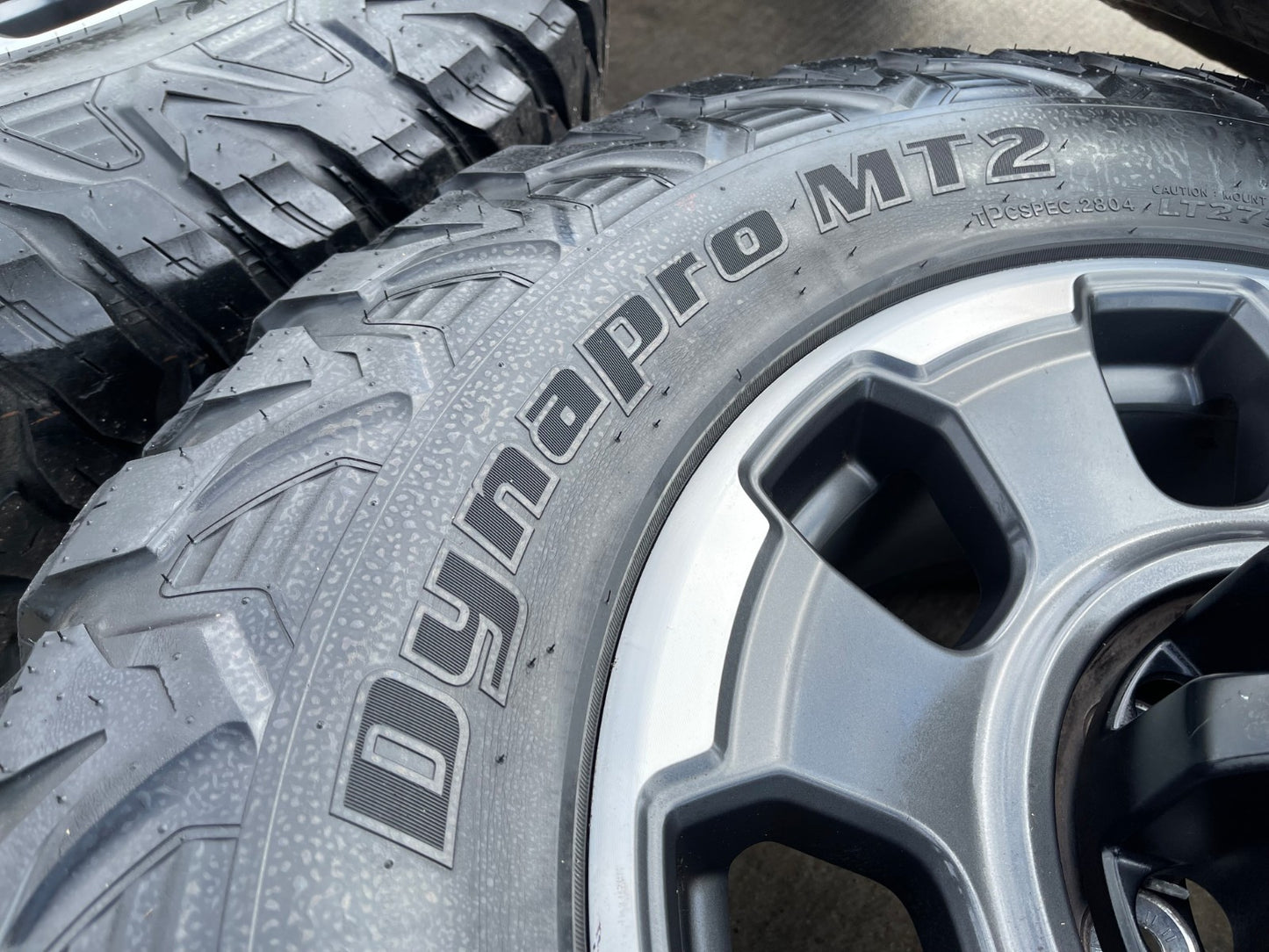 18" Ford F-250 F-350 OEM TREMOR rims wheels 10482 HANKOOK DYNAPRO M/T2