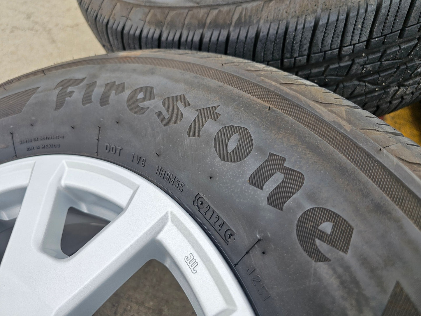 17" Toyota Tacoma 4Runner TRD OEM wheels rims tires 2024 2025 FIRESTONE