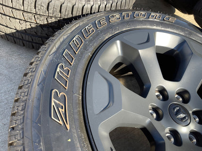 20" Dodge Ram 1500 OEM Laramie Black 2680 wheels rims tires 2024 2025 2026 NEW