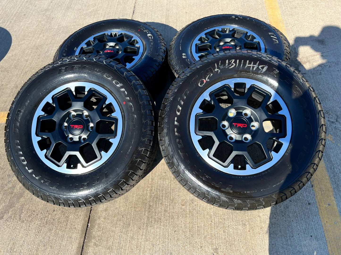 17" Toyota Tacoma 4Runner TRD OEM 10638 wheels rims 2024 2025 2026 BFG NEW