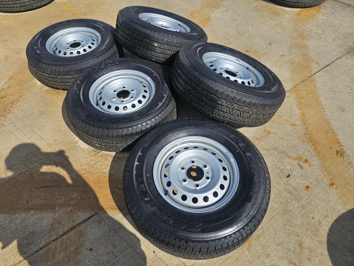 16" Ford Bronco steel wheels rims SET 10226 Ranger 2024 2025 2026 2027 SET NEW