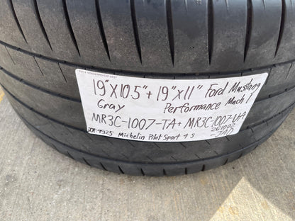 19" 19x10.5 19x11 Ford Mustang GT Track Pack PREFORMANCE OEM wheels rim MICHELIN