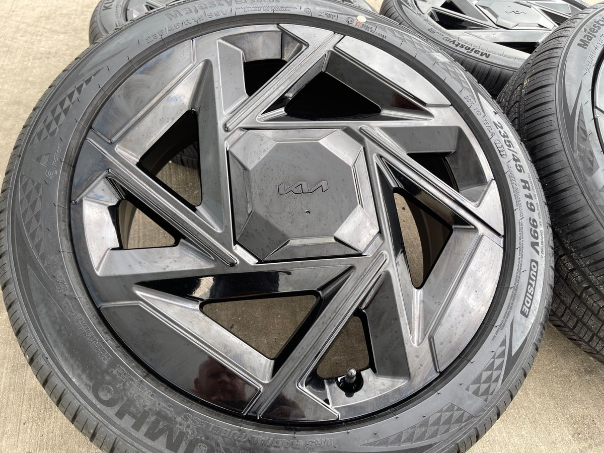 19" Kia K4 K5 Soul Seltos OEM wheels rims Stinger Forte 2026 2027 SET NEW